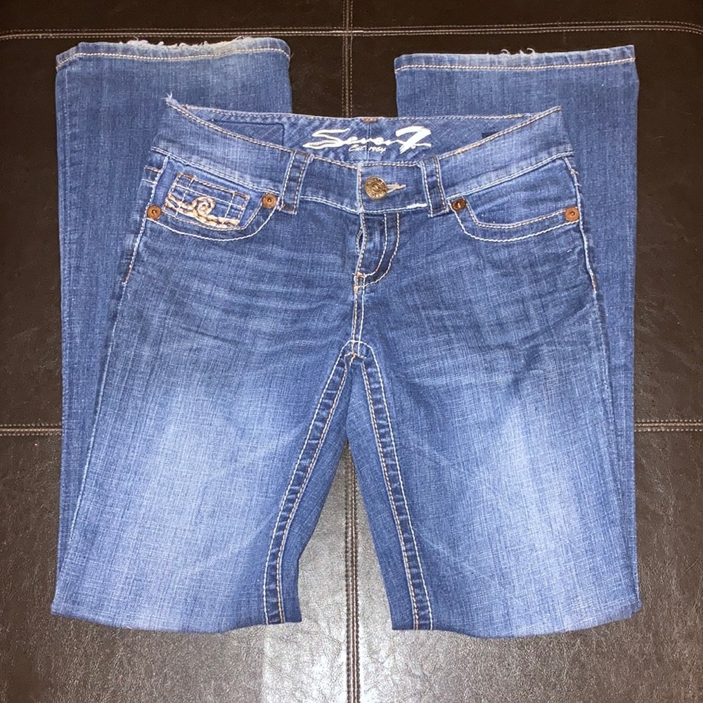 7 For All Mankind boot cut jeans